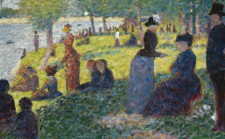 Oil Sketch for La Grande Jatte