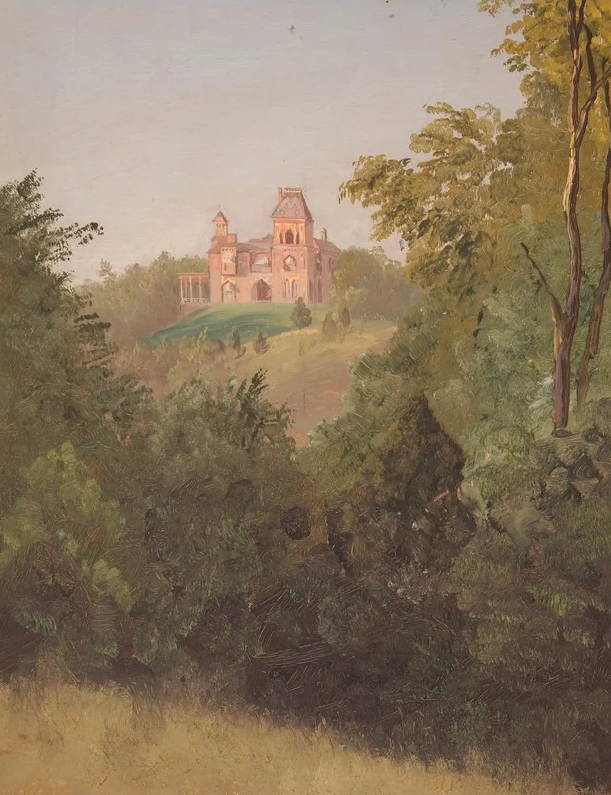 Olana from the Southwest