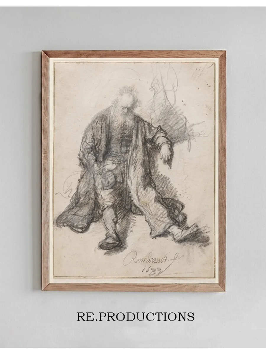 Old Man Seated (The Drunken Lot)