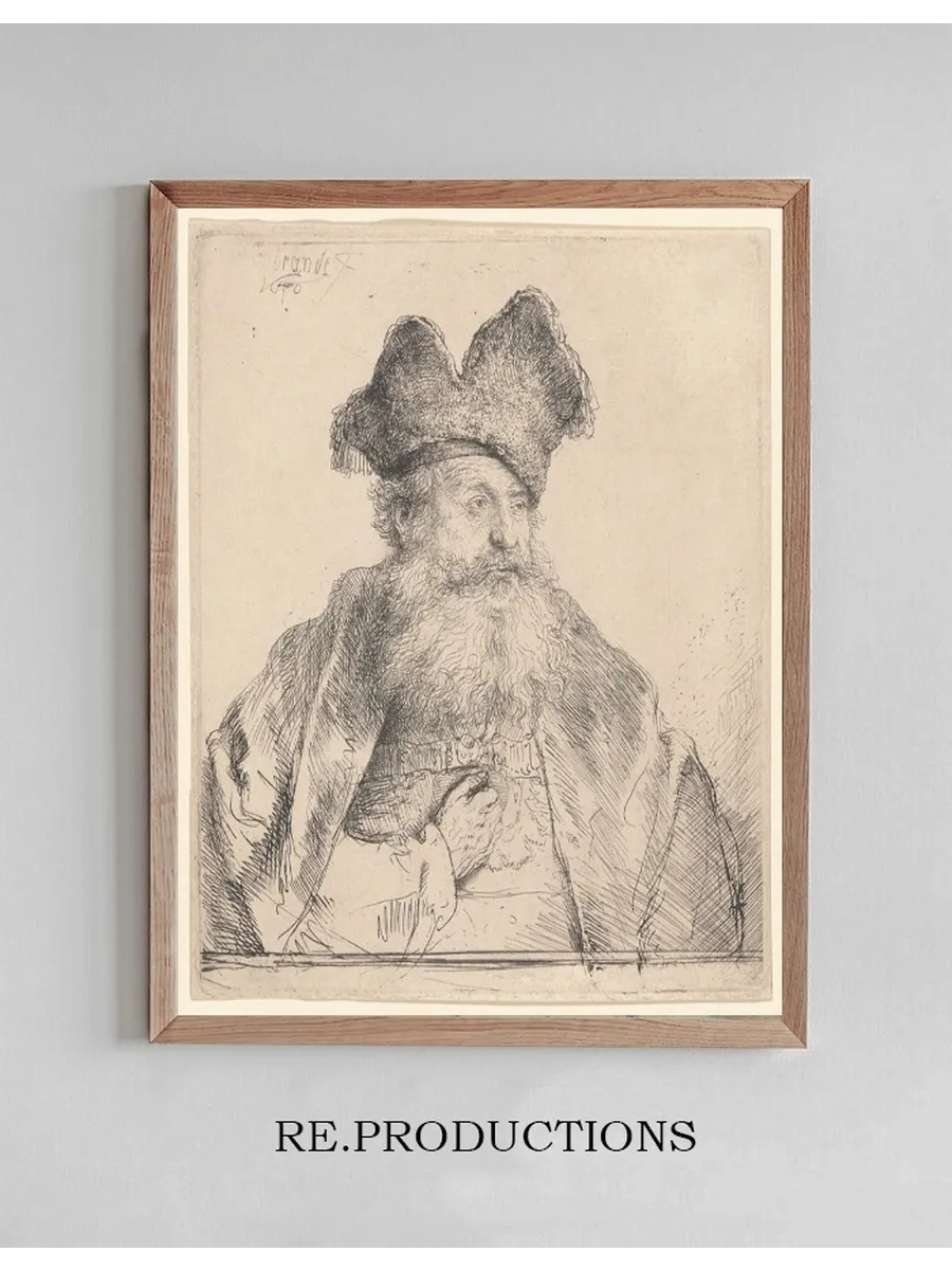 Old Man with a Divided Fur Cap