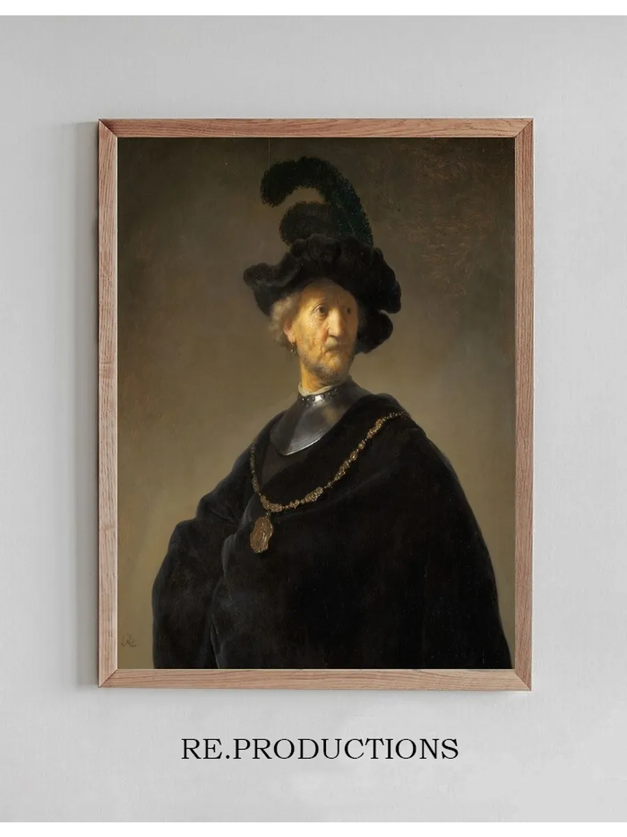 Old Man with a Gold Chain