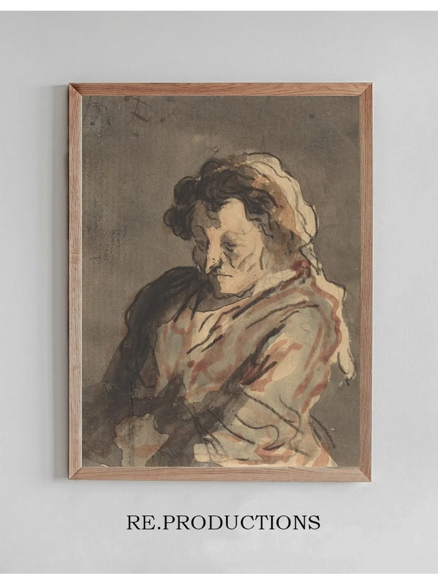 Old Woman Seated
