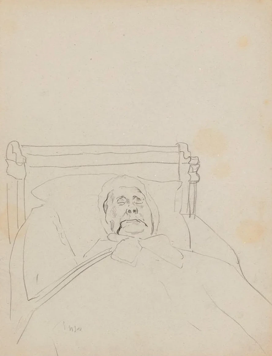 Old Woman Sleeping