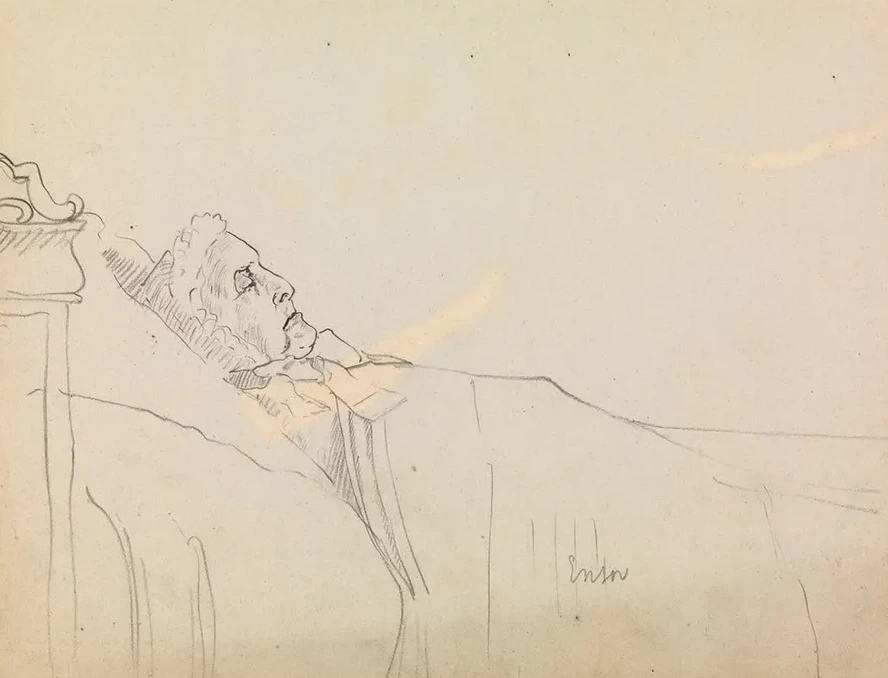 Old Woman Sleeping