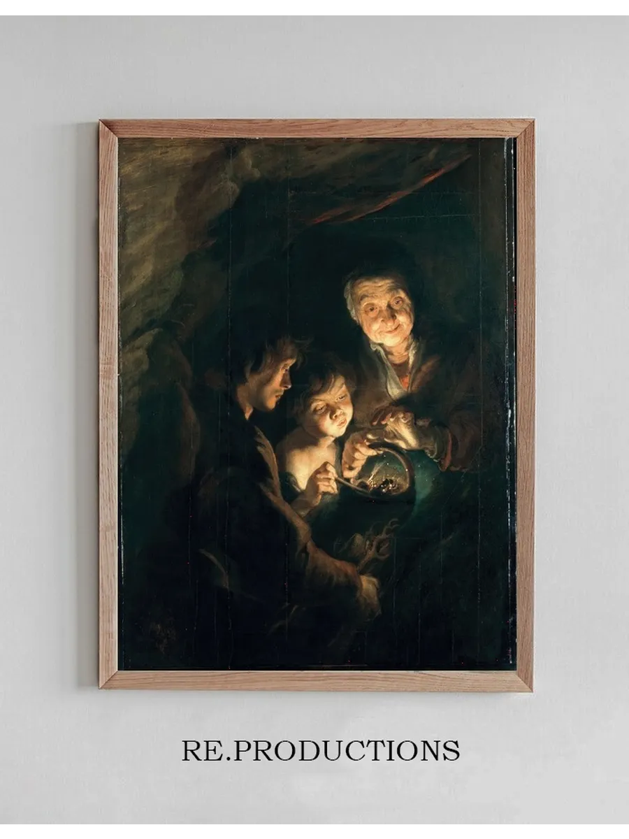 Old Woman with a Basket of Coal