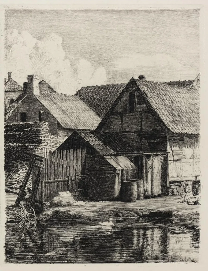 Old Houses, from Helleb K