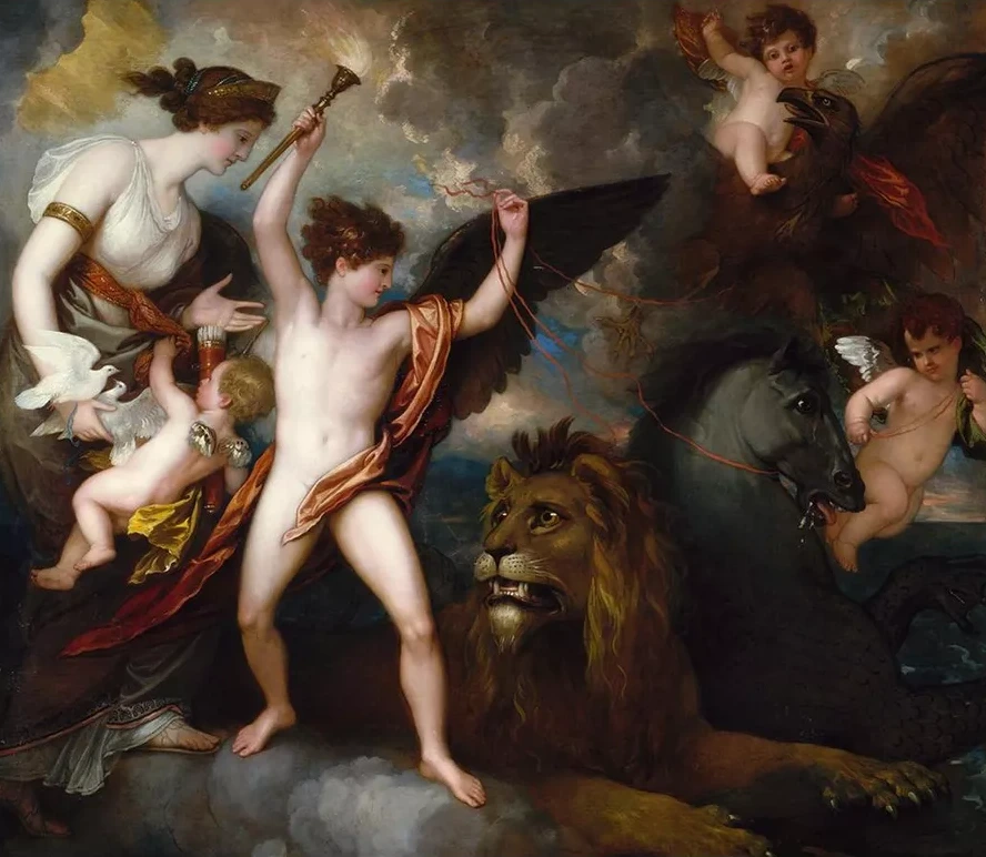 Omnia Vincit Amor, Or The Power of Love in The Three Elements