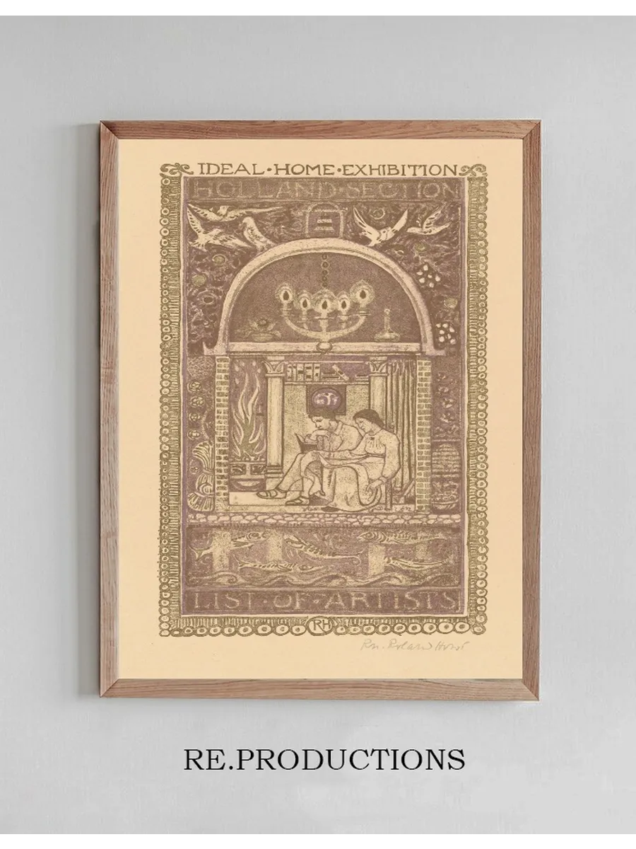 Omslagontwerp Voor Catalogus van de Ideal Home Exhibition, 1912