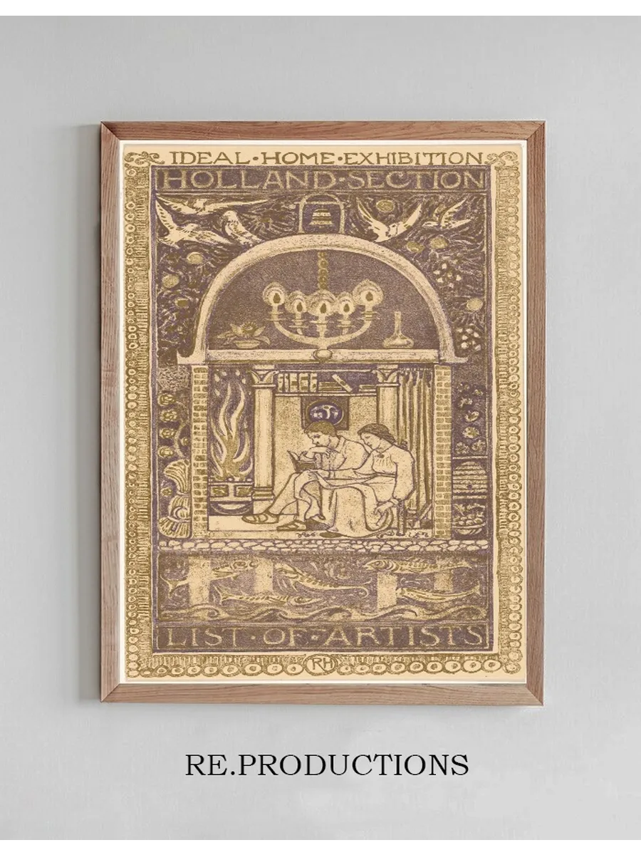 Omslagontwerp Voor Catalogus van de Ideal Home Exhibition, 1912