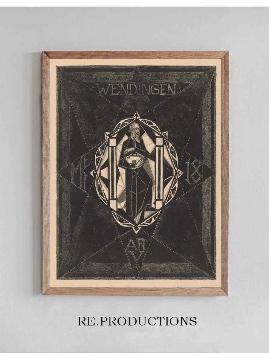 Omslagontwerp Voor Wendingen, 1918