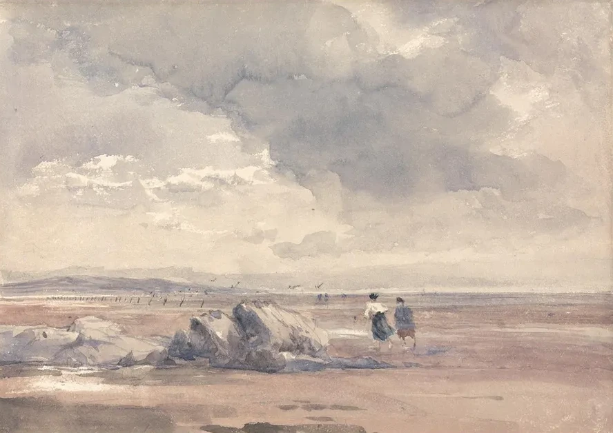 On Lancaster Sands, Low Tide
