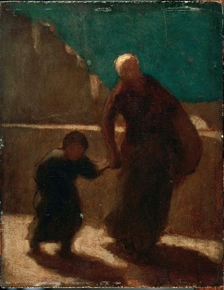 On a Bridge at Night