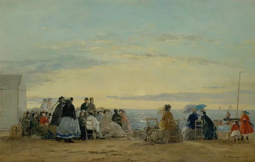 On the Beach, Sunset