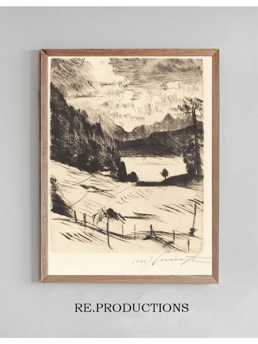 On the Walchen Sea (Am Walchensee)