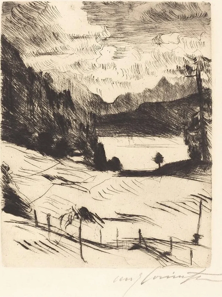 On the Walchen Sea (Am Walchensee)