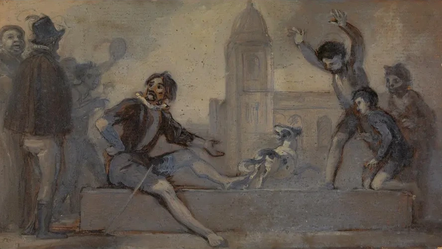One from Illustrations to Shakespeare