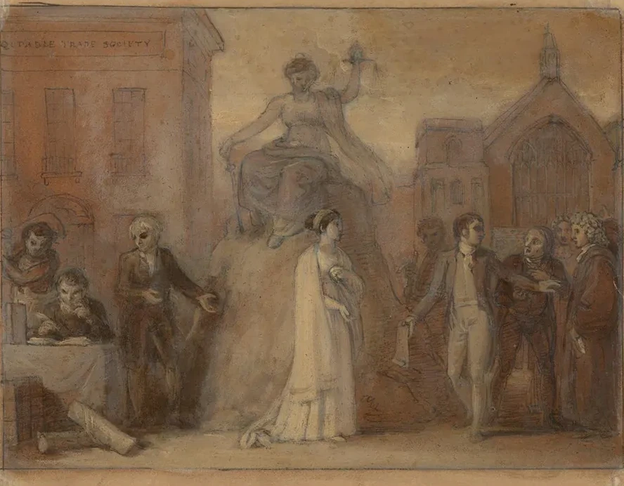One from Illustrations to Shakespeare