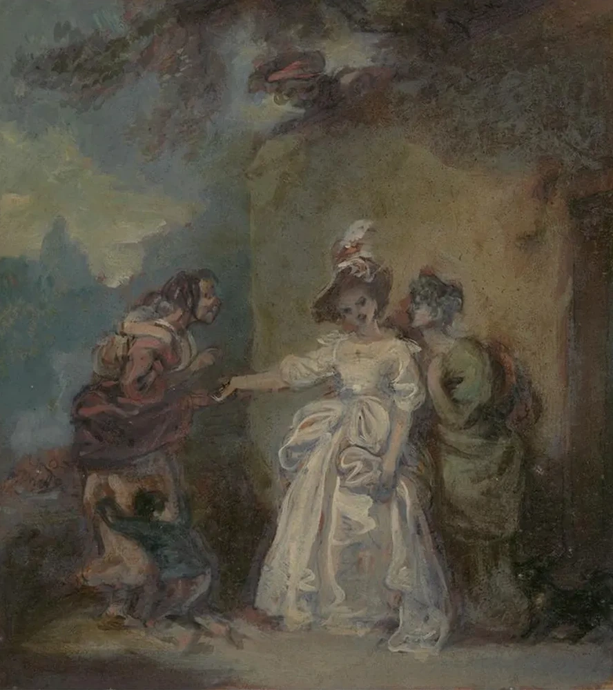 One from Illustrations to Shakespeare