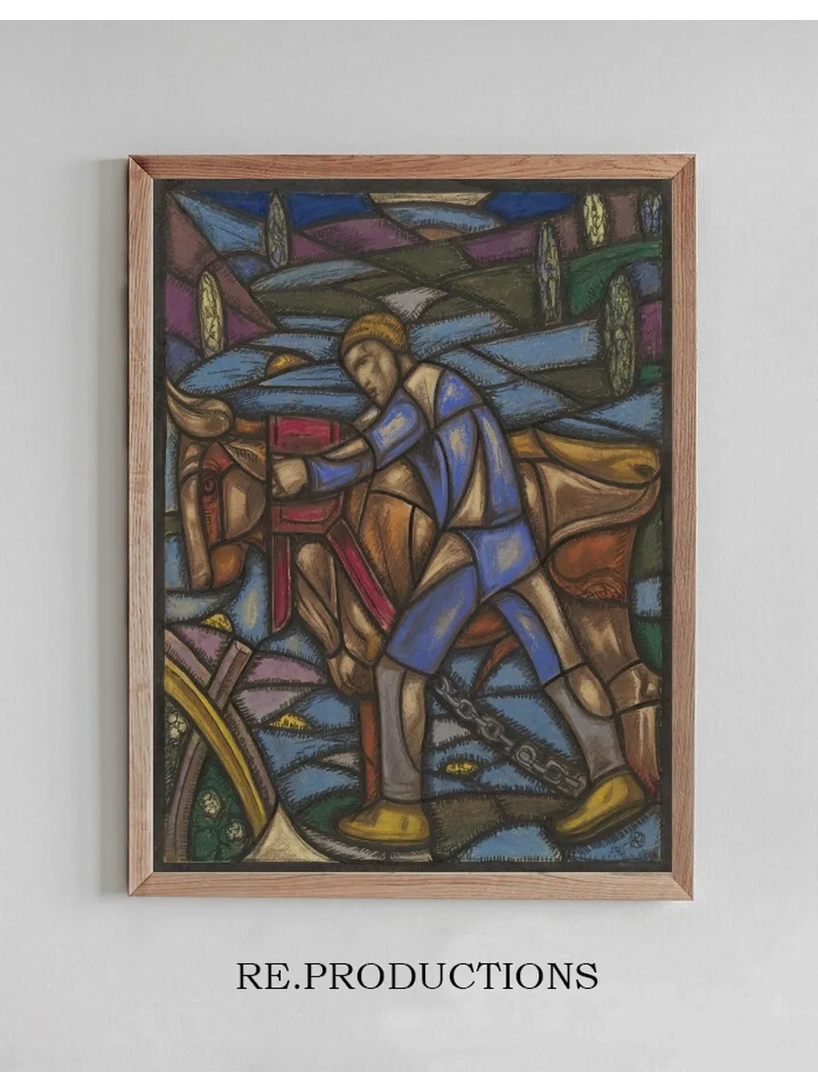 Ontwerp Voor Raam in Het Nederlands Paviljoen Op de Tentoonstelling Arts D Coratifs Te Parijs, 1925