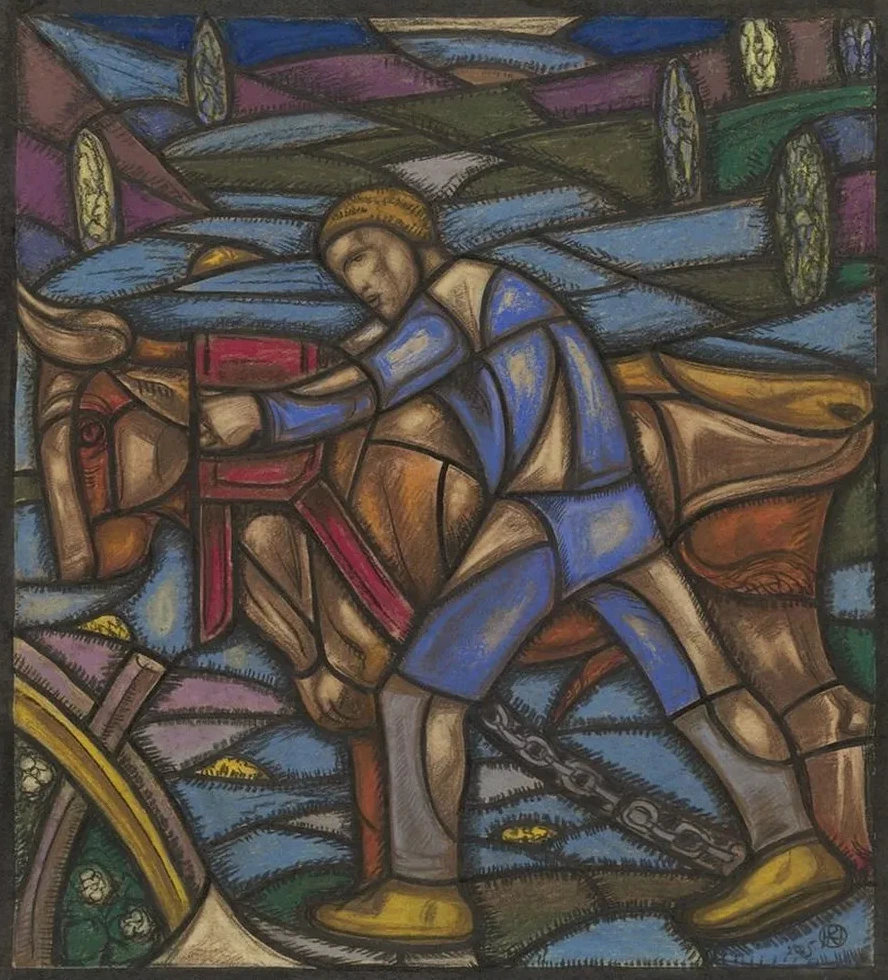 Ontwerp Voor Raam in Het Nederlands Paviljoen Op de Tentoonstelling Arts D Coratifs Te Parijs, 1925