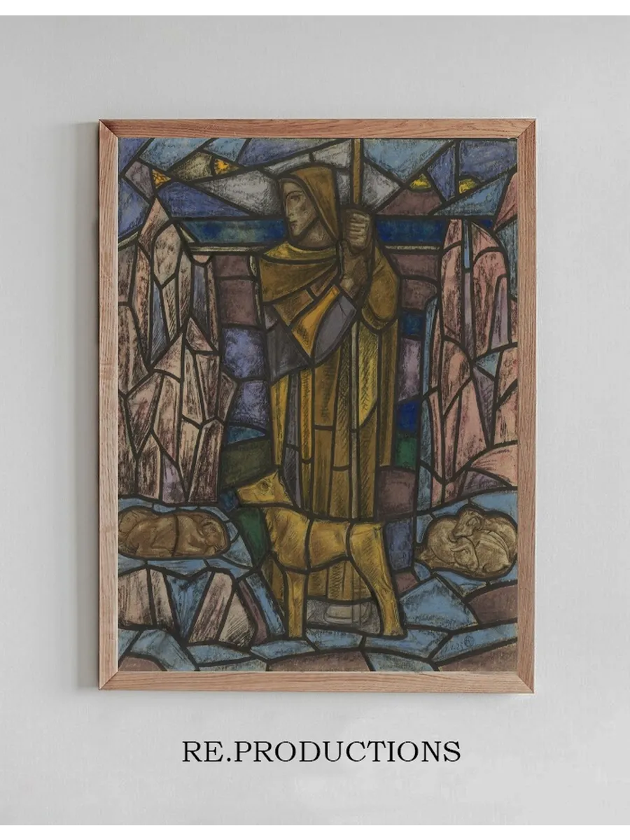 Ontwerp Voor Raam in Het Nederlands Paviljoen Op de Tentoonstelling Arts D Coratifs Te Parijs, 1925