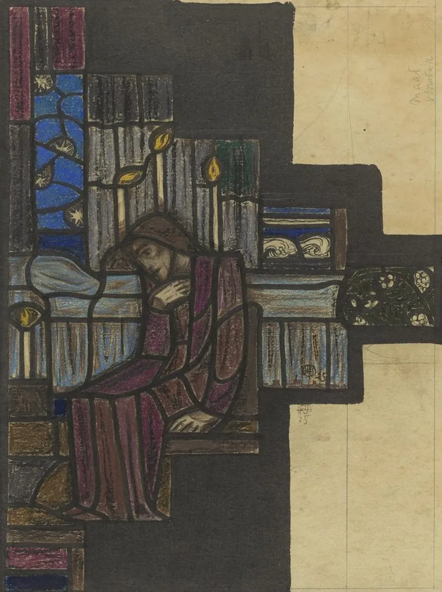 Ontwerp Voor Raam in Het Nederlands Paviljoen Op de Tentoonstelling Arts D Coratifs Te Parijs, 1925