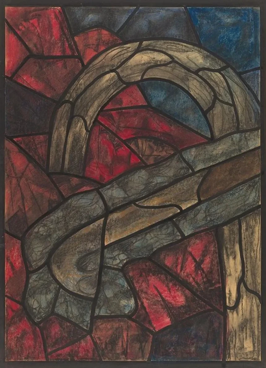 Ontwerp Voor Raam in Het Noordertransept in de Dom Te Utrecht 32