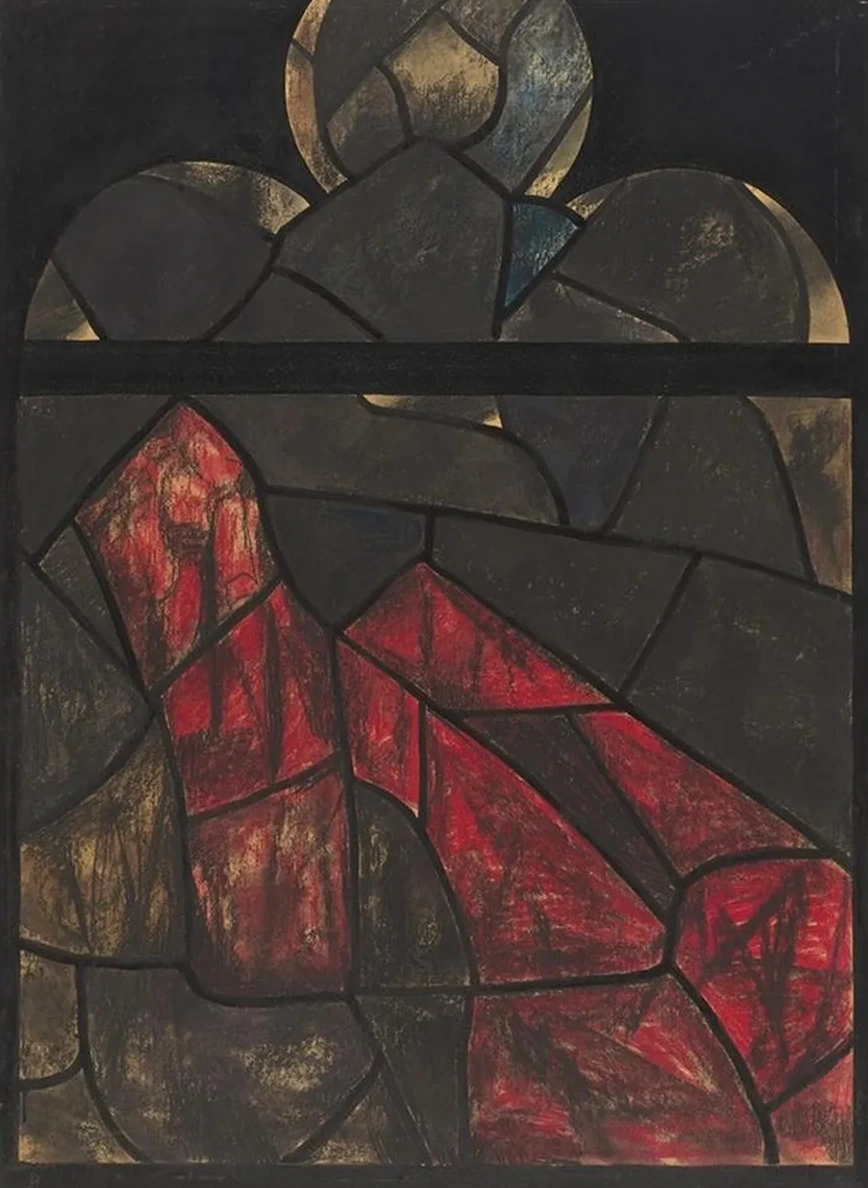 Ontwerp Voor Raam in Het Noordertransept in de Dom Te Utrecht 44