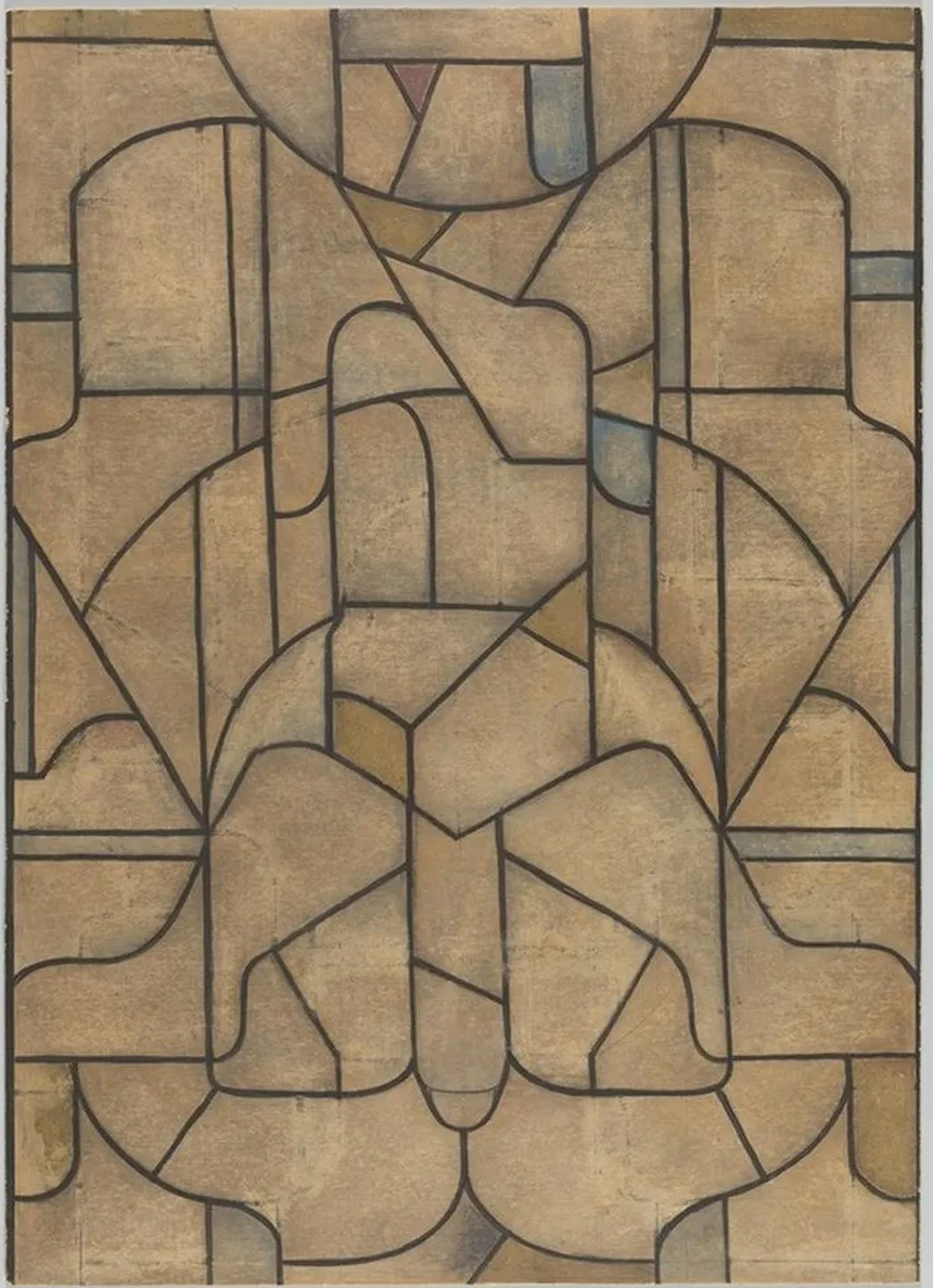 Ontwerp Voor Raam in Het Noordertransept in de Dom Te Utrecht 46
