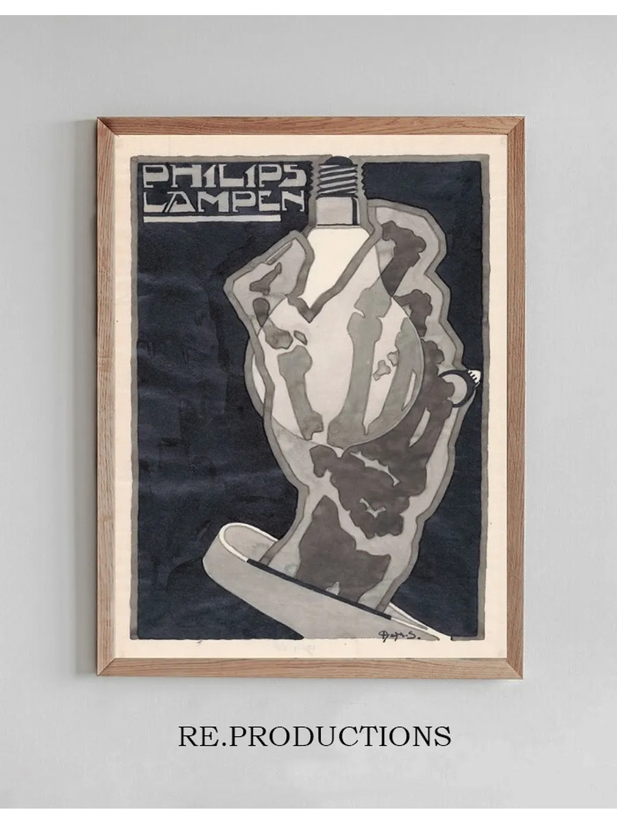 Ontwerp Voor Reclame Voor'philips Lampen