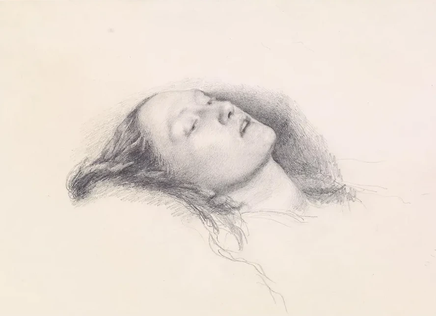 Ophelia Head Study