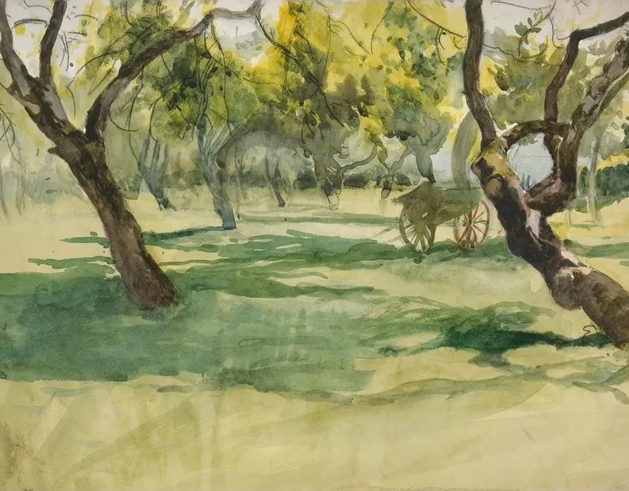 Orchard with FarmCart