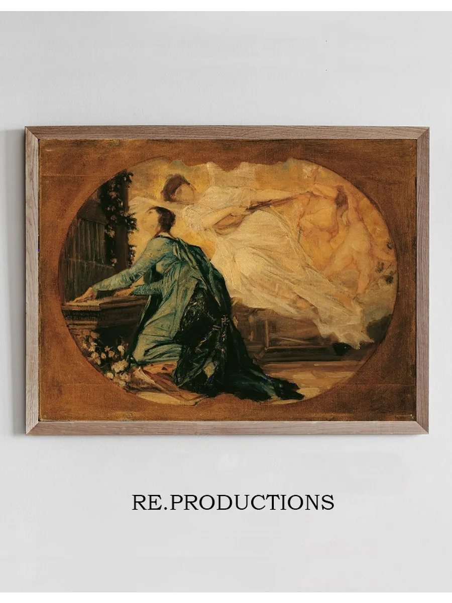 Organ Player (allegory of Church Music)