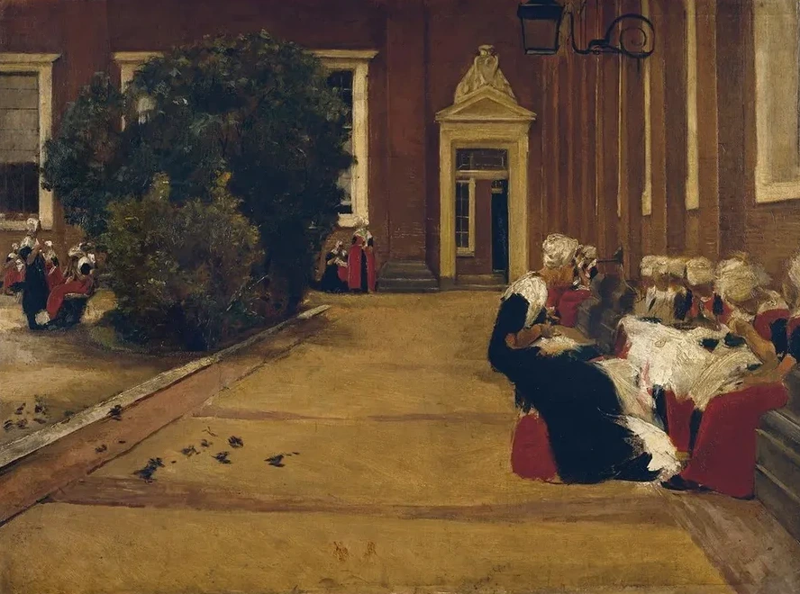 Orphan Girls in Amsterdam