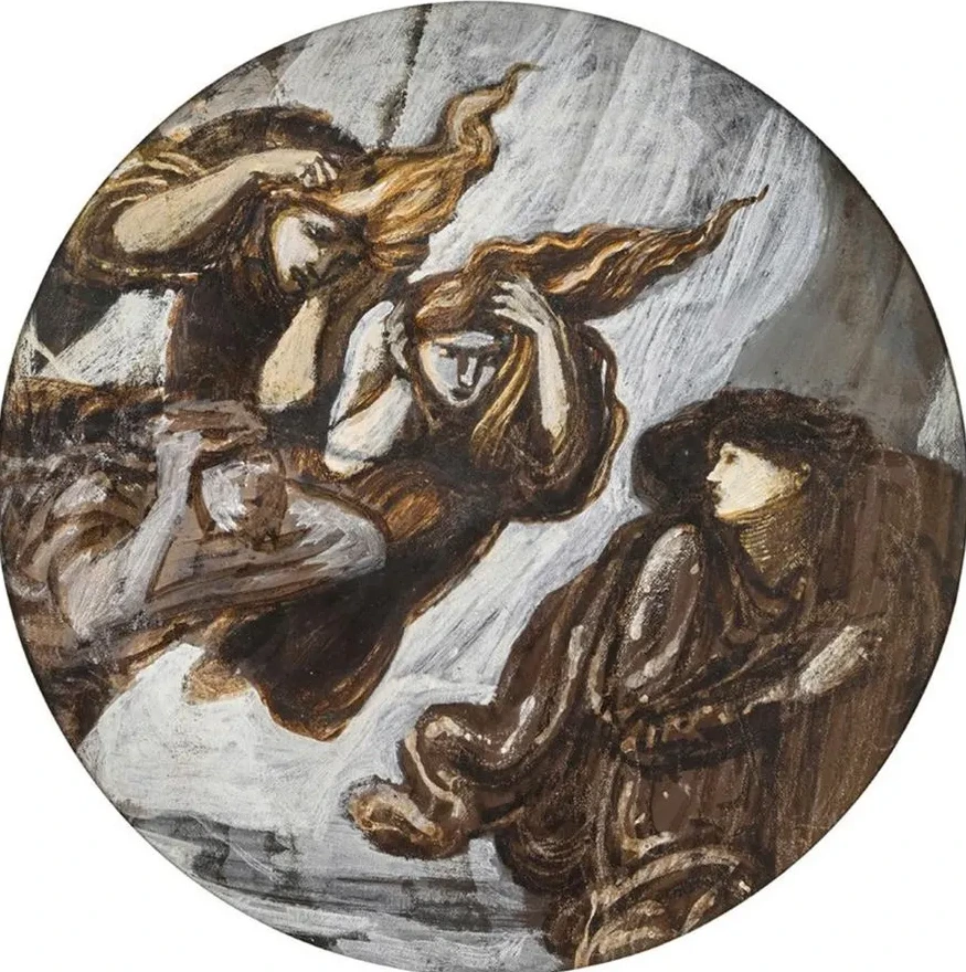 Orpheus Pursued by Furies