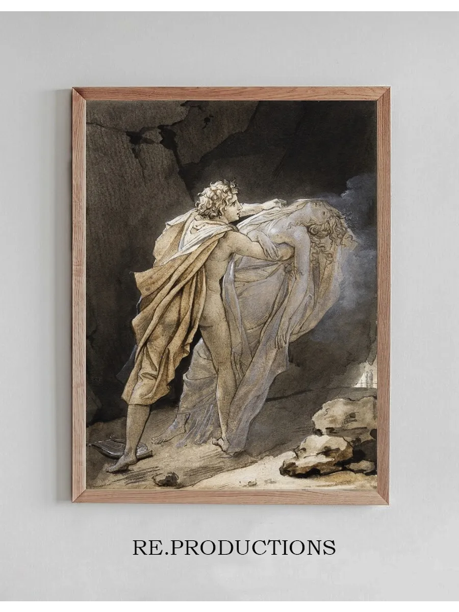 Orpheus Tries to Hold on to Eurydice