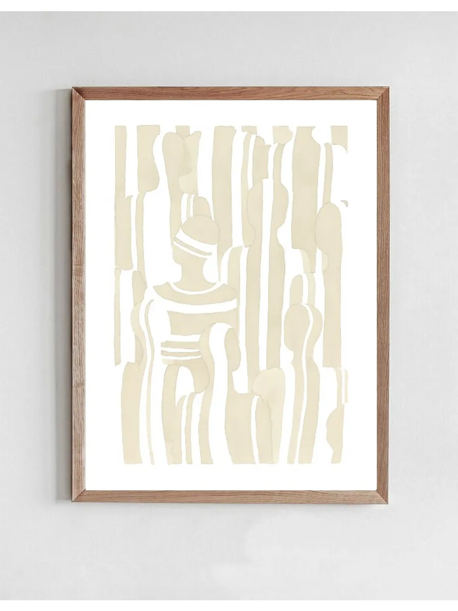 Out of line Beige