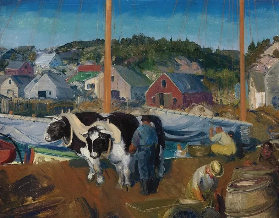 Ox Team, Wharf at Matinicus