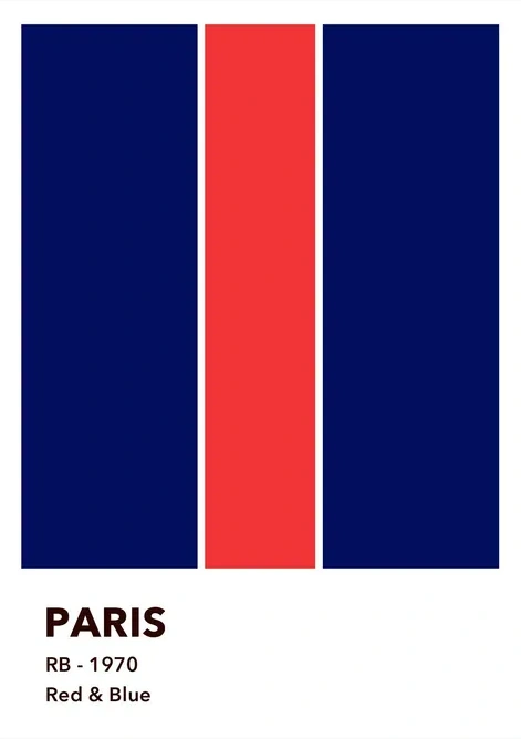 Paris - RED & BLUE