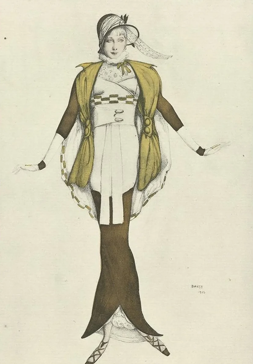 PHILOM LE Robe de Bakst r alis e par Paquin