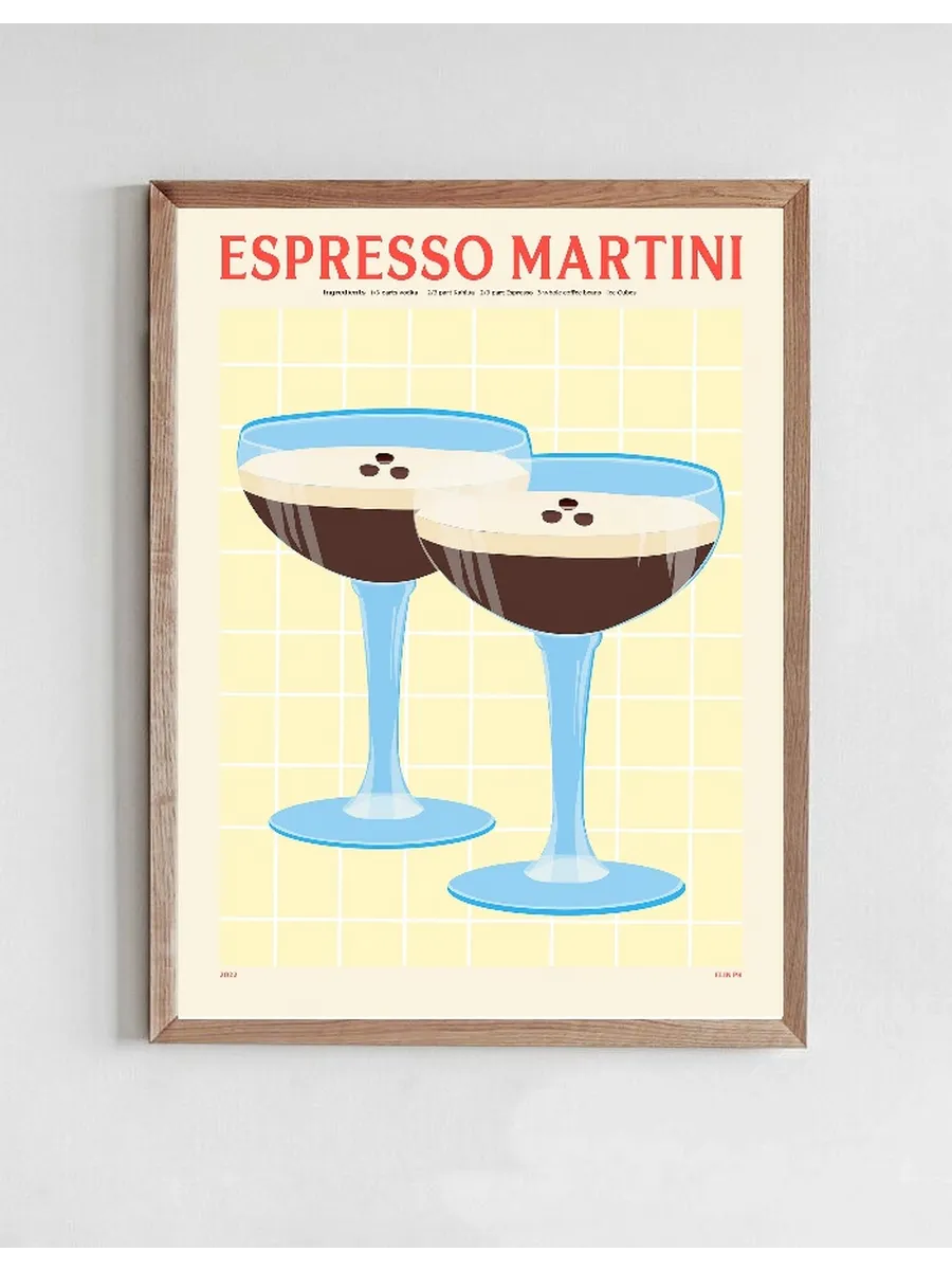 PSTR studio x Elin PK - Espresso Martini