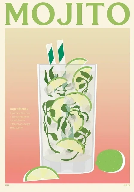 PSTR studio x Elin PK - Mojito