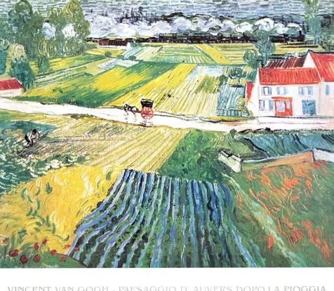 Paesaggio D'auvers Dopo la Pioggia