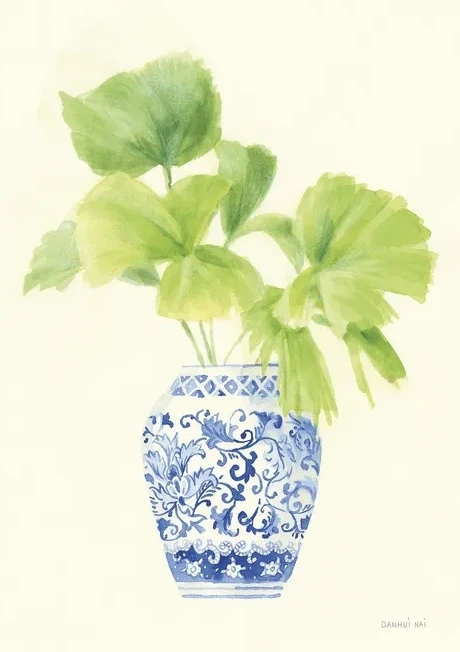 Palm Chinoiserie IV