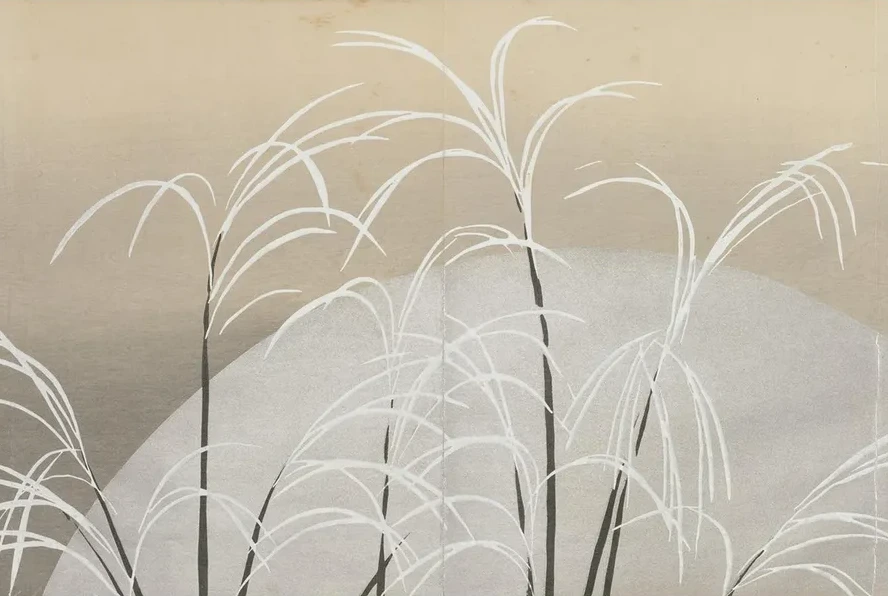 Pampas Grass in Moonlight (obana Ni Tsuki)