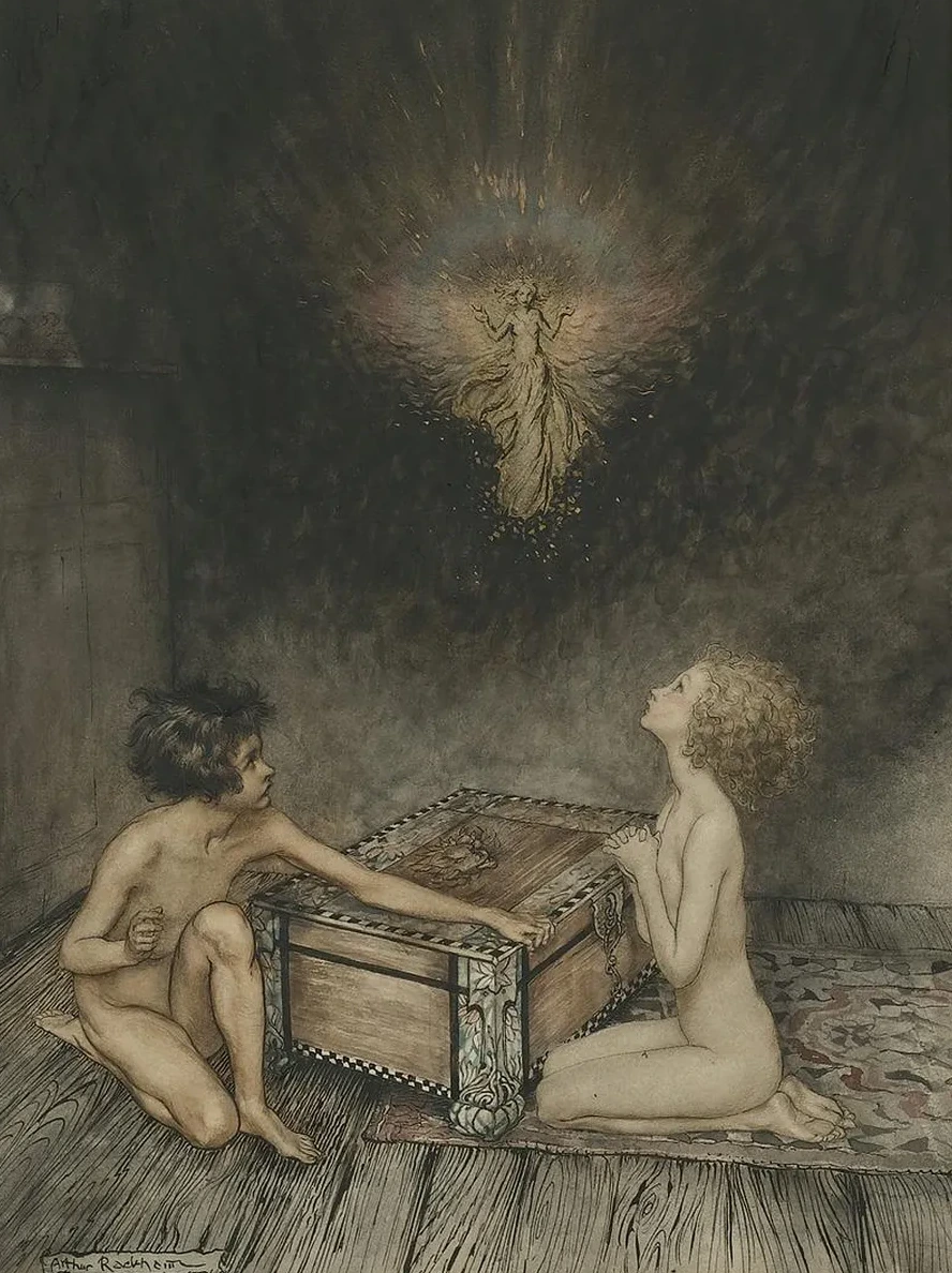 Pandora and Epimetheus