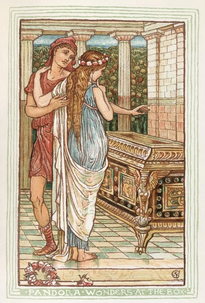 Pandora Wonders at the Box