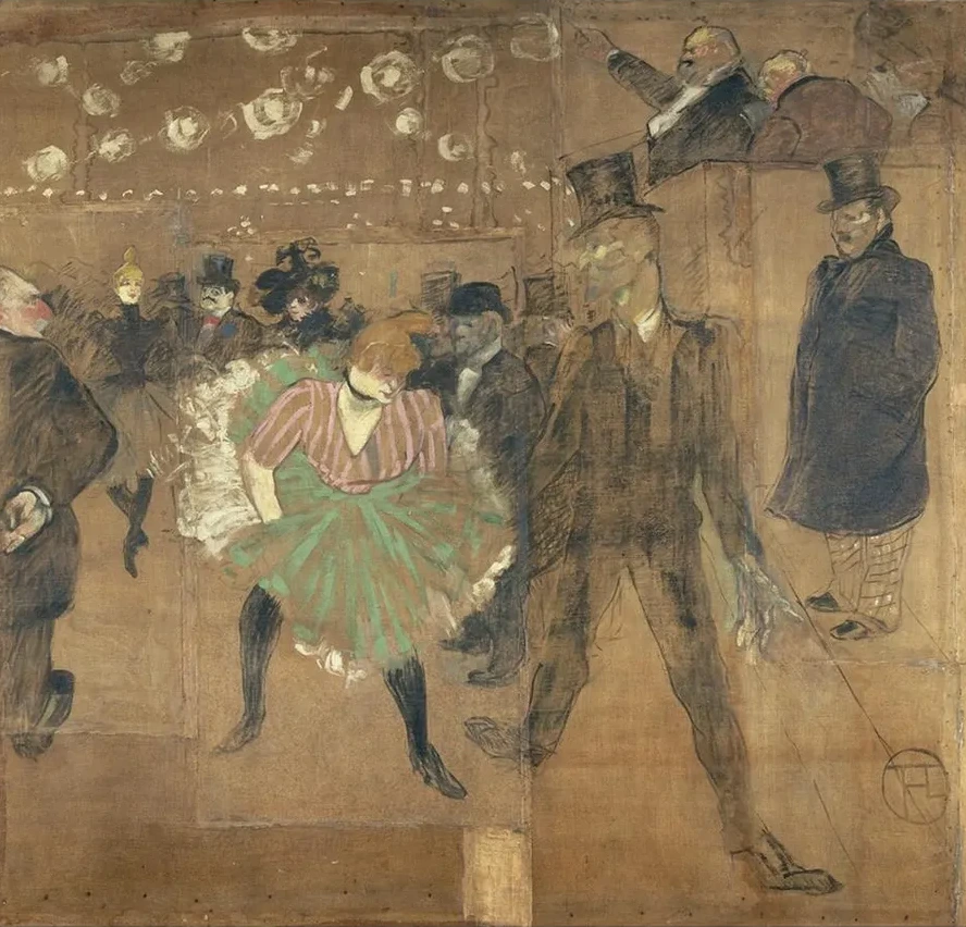 Panneaux Pour la Baraque de la Goulue, la Foire du Tr Ne Paris