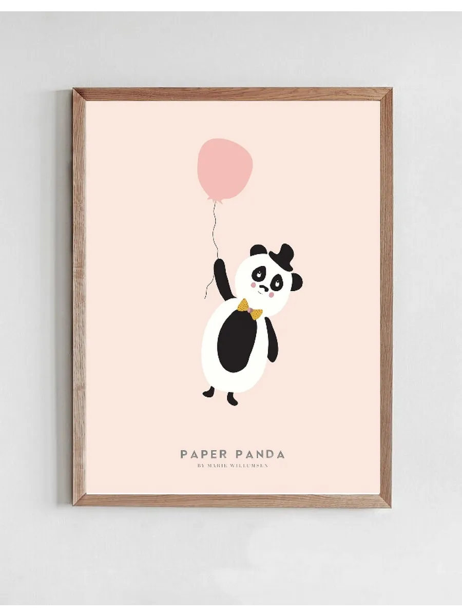 Paper Panda - Rosa
