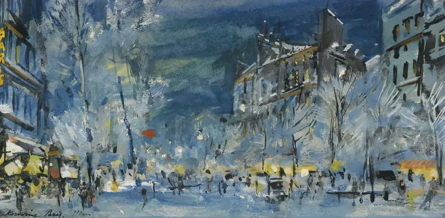 Paris In Winter